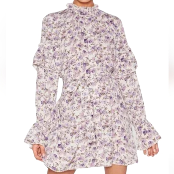 Nasty Gal Dresses & Skirts - Nasty Gal Collection Floral Mini Dress Size 8